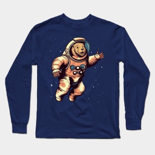 Bear Astronaut Long Sleeve T-Shirt